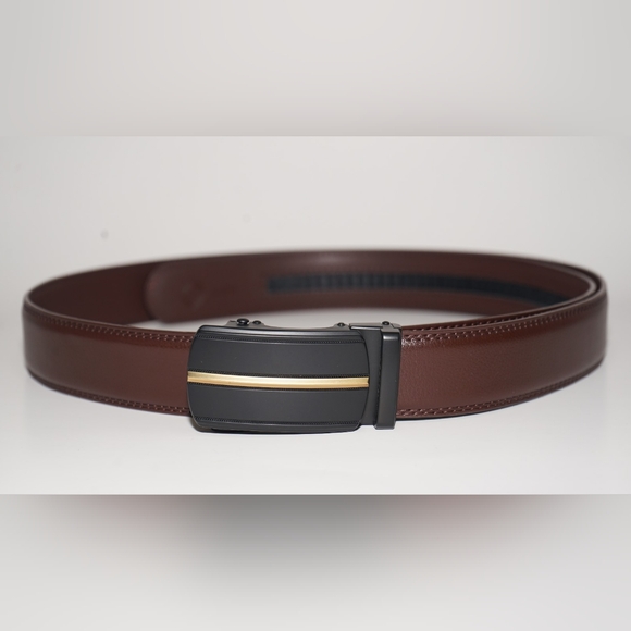 Men Leather Ratchet belt - Picture 5 of 5